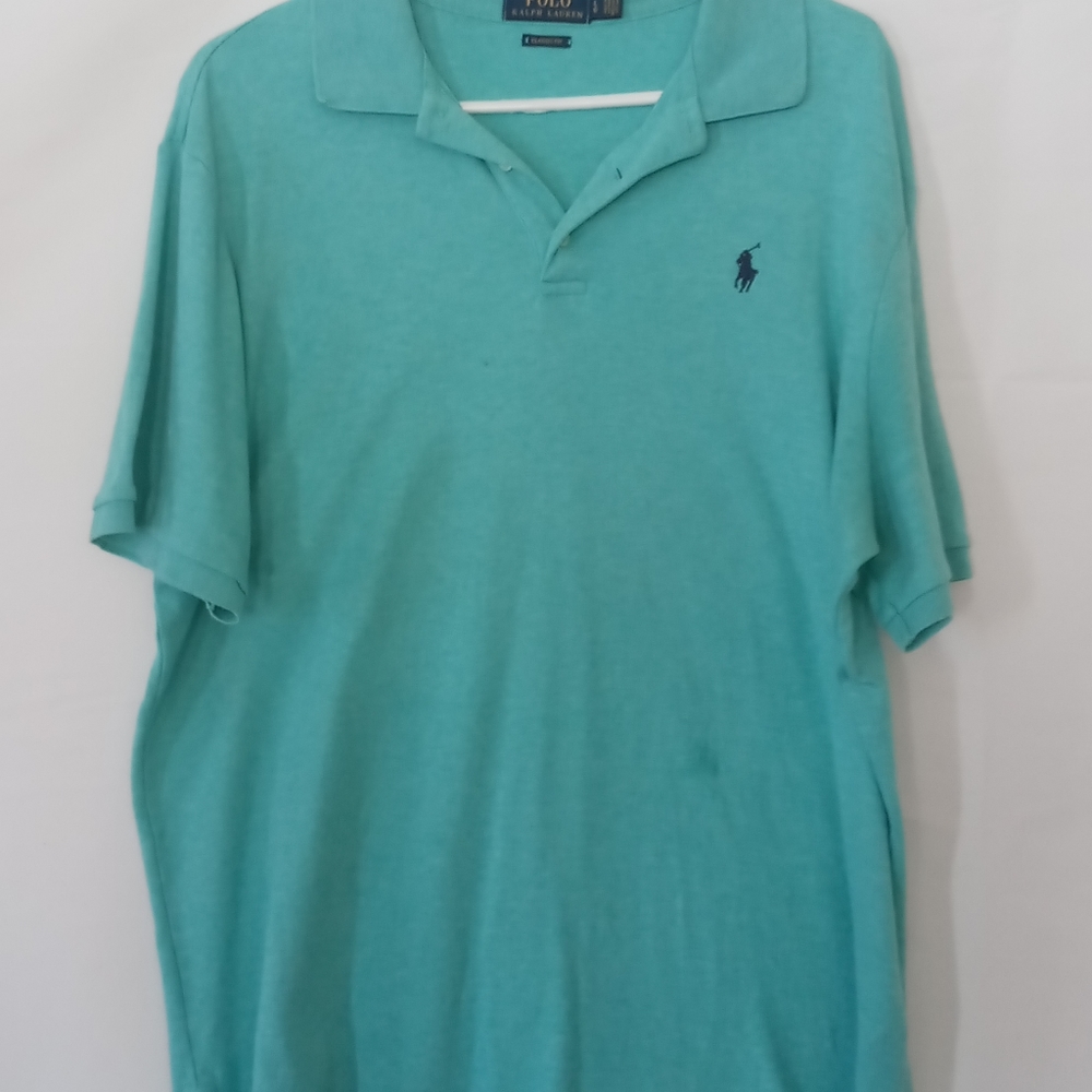 POLO RL CLASSIC FIT POLO TURQUOISE
